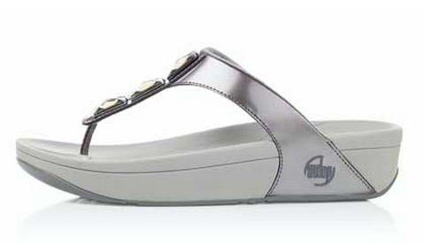 pewter fitflops