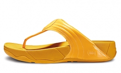 Fitflop Womenss Walkstar 3 Patent Sunflower Nubuck Sandals