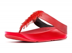 2014 New Fitflop Womens Cha Cha Red Sandals