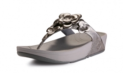Fitflop Fleur Womens silver coulr Sandals