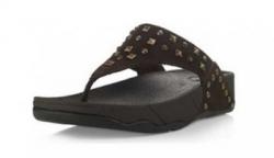 Fitflop Womenss Rebel Chocolate Toning Sandal