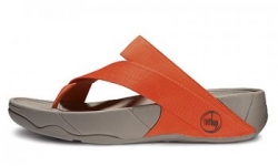 Fitflop Womens Sling Flat Orange Fitness Sandal